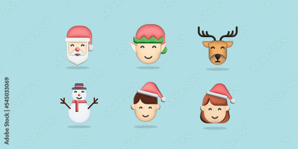 Cute Christmas Characters