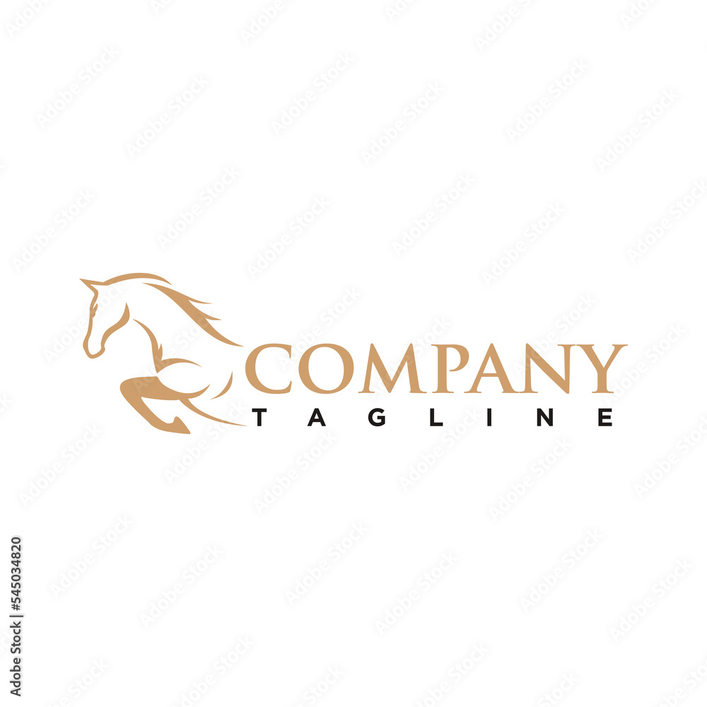 Horse Elegant Logo template inspiration