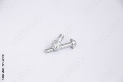 screw on a white background © Aimaeyed666