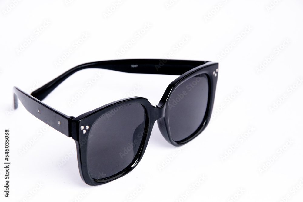 sunglasses on a white background