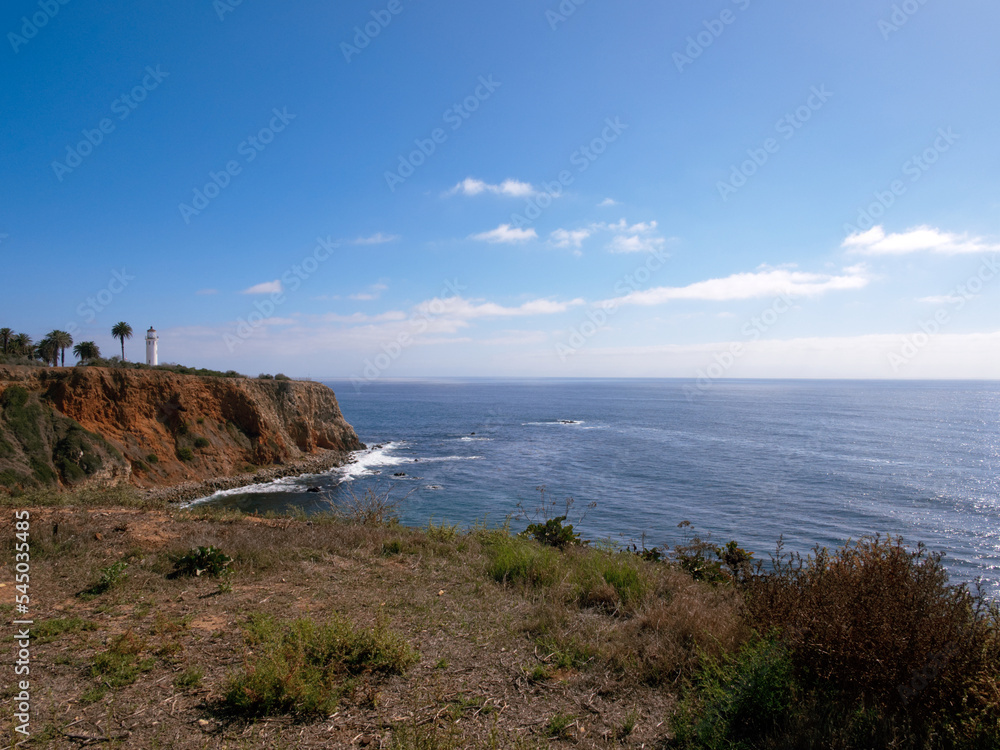 Point Vincente Lighthouse in Rancho Palos Verdes, California, USA