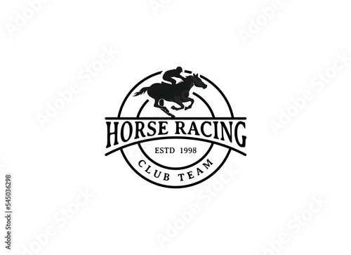 Horse Racing Logo Great for any related Company theme.