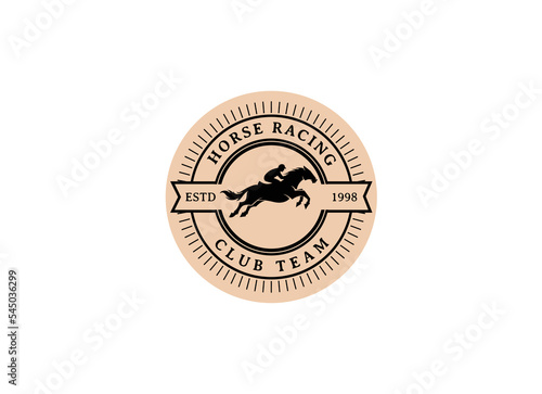 Horse Racing Logo Great for any related Company theme.