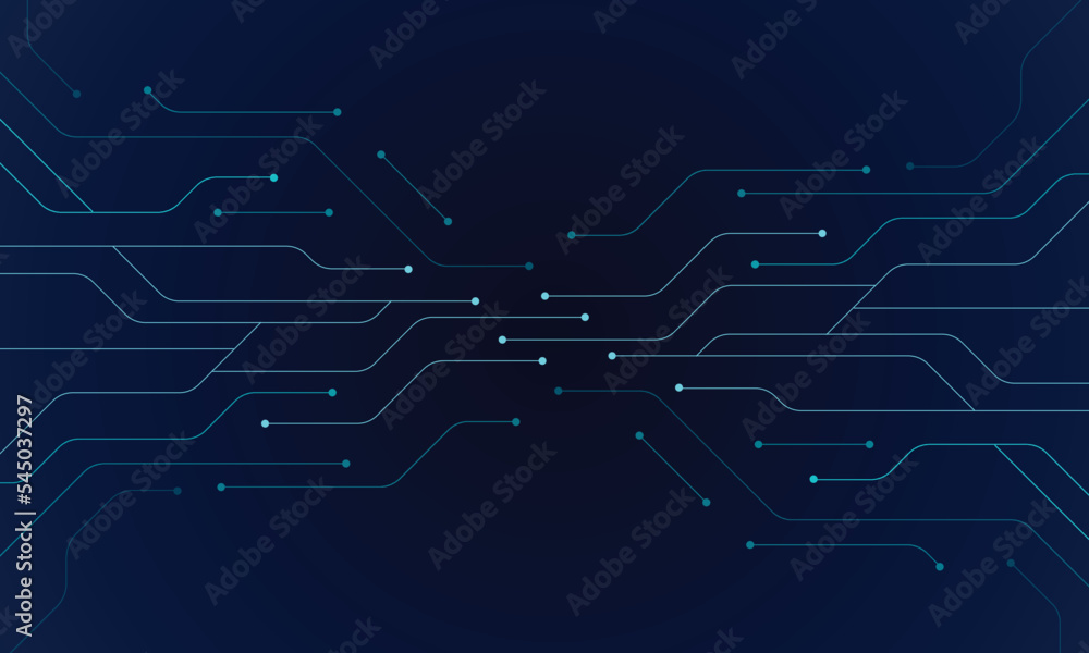 Obraz premium Circuit boardtechnology background designelectronic system concept