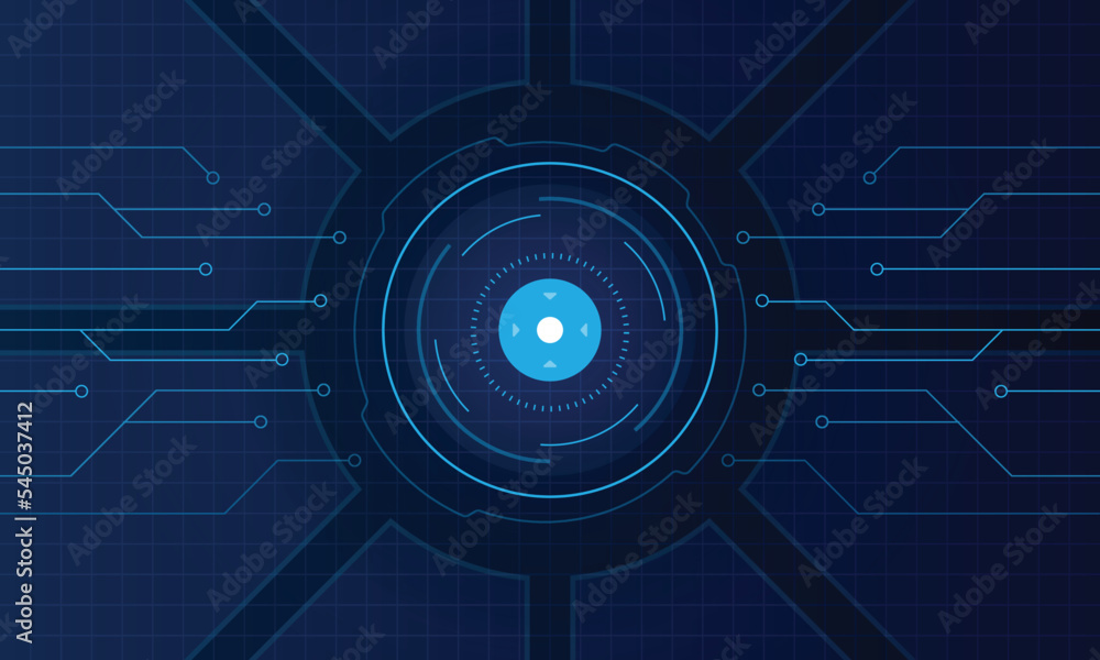 Obraz premium Circuit boardtechnology background designelectronic system concept