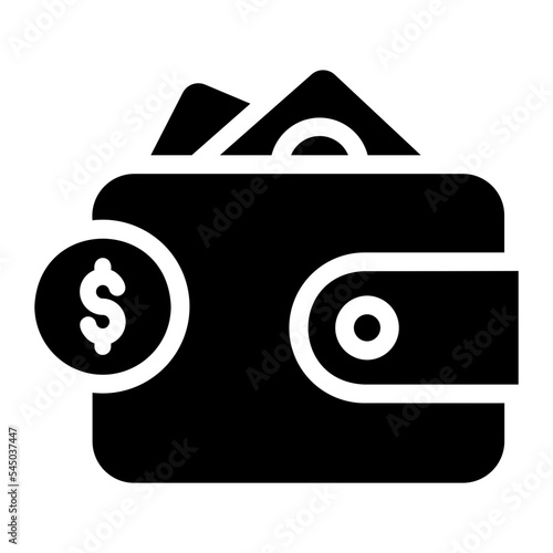 ewallet glyph icon