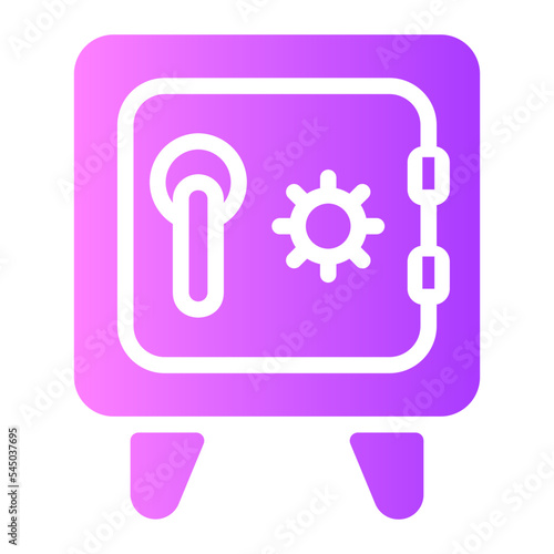 safebox gradient icon