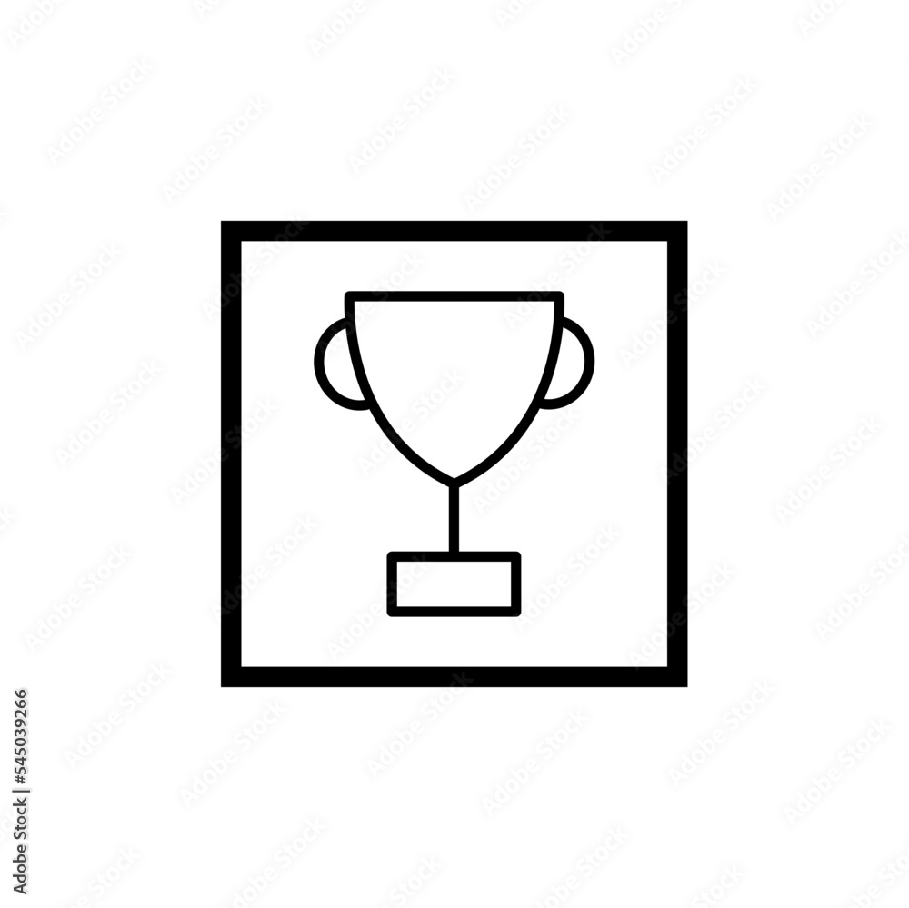 trophy icon vector trophy icon vector