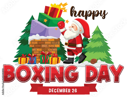 Boxing Day Banner Design