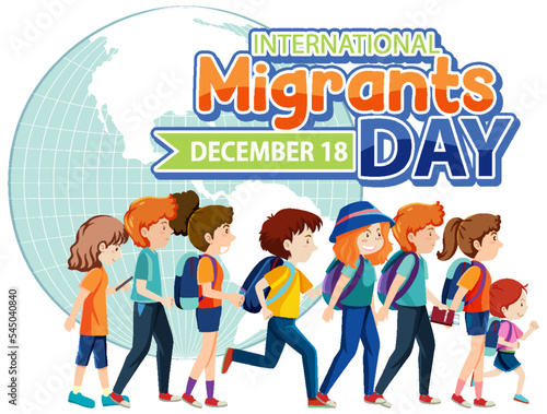 International Migrants Day Banner Design