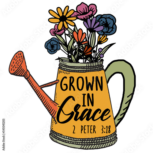 Εκτύπωση καμβά Grown In Grace