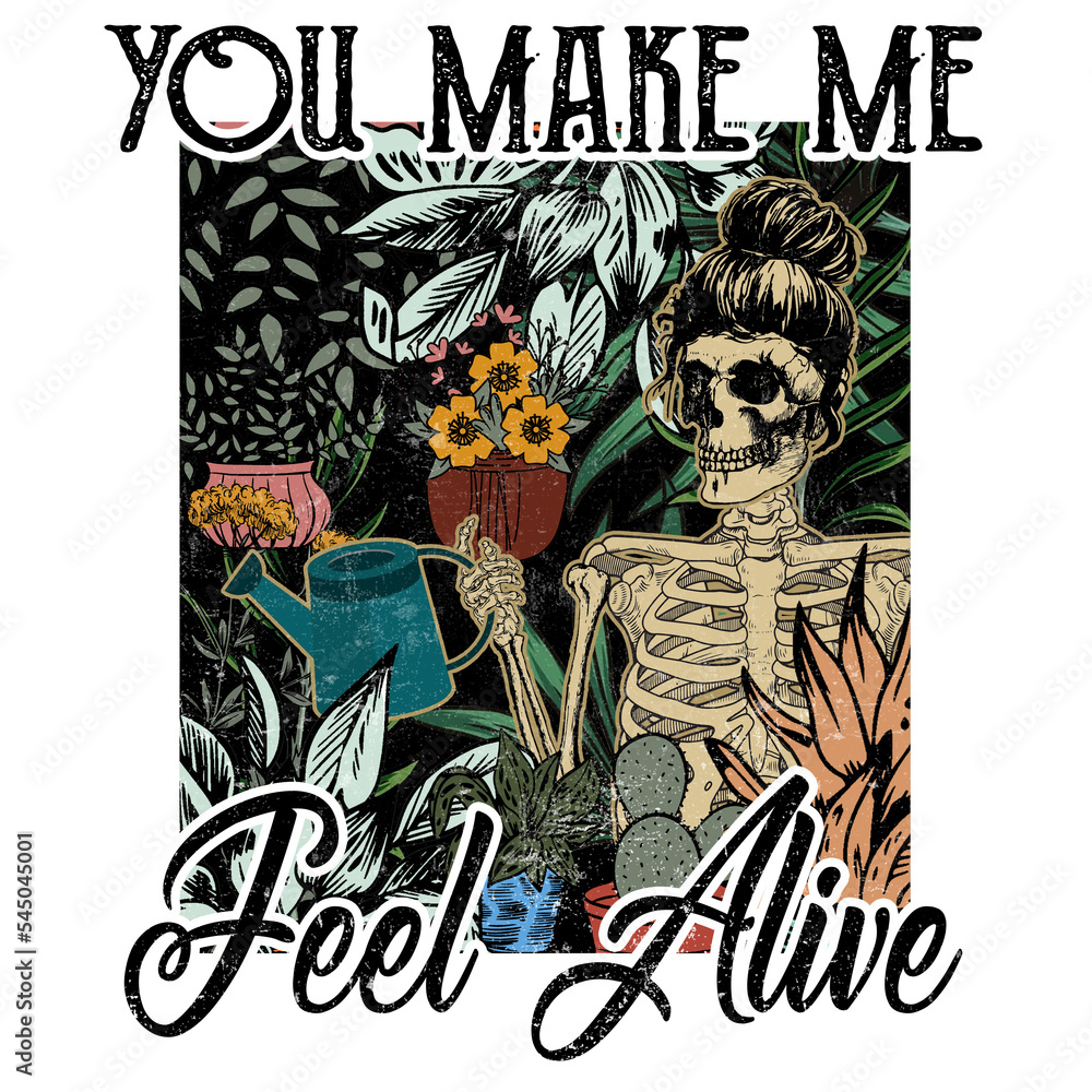 Obraz premium You Make Me Feel Alive 