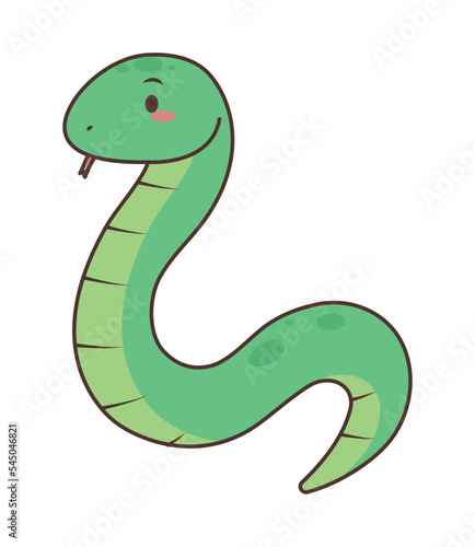 cute snake icon