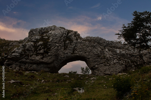 hiker in campo dell'arco at matese park on miletto mountain © ciroorabona