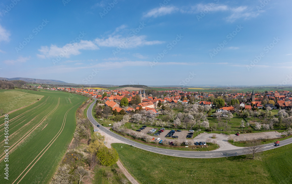 Blick über Drübeck im Harz Blick über Drübeck im Harz