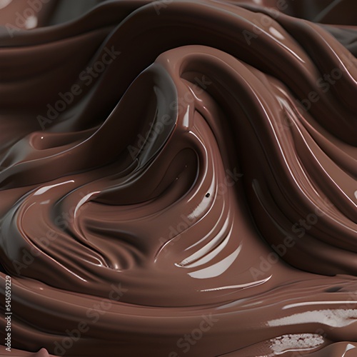 Chocolate swirl. Creamy and delicious. Great for advertising and packaging.	
