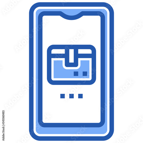 delivery app line icon,linear,outline,graphic,illustration