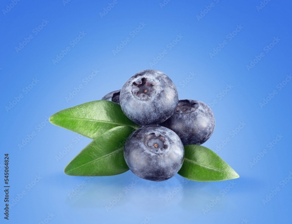 Obraz premium Tasty organic sweet fresh blueberry