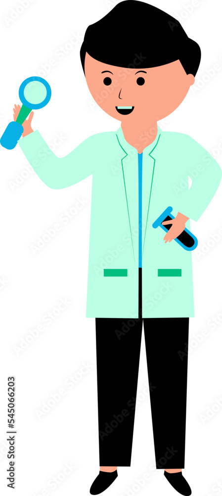 doctor cartoon characters. Medical staff team concept doctor cartoon characters. Medical staff team concept