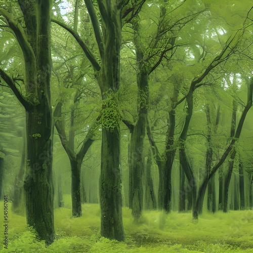 Green Leafed Trees