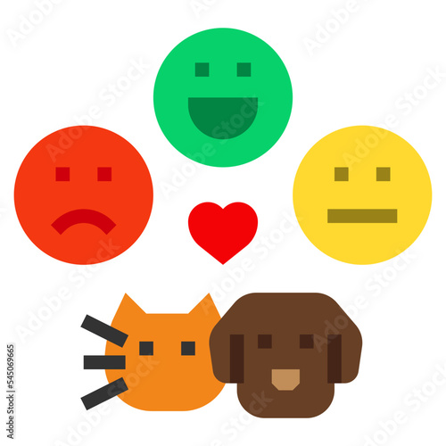 feelings flat icon,linear,outline,graphic,illustration