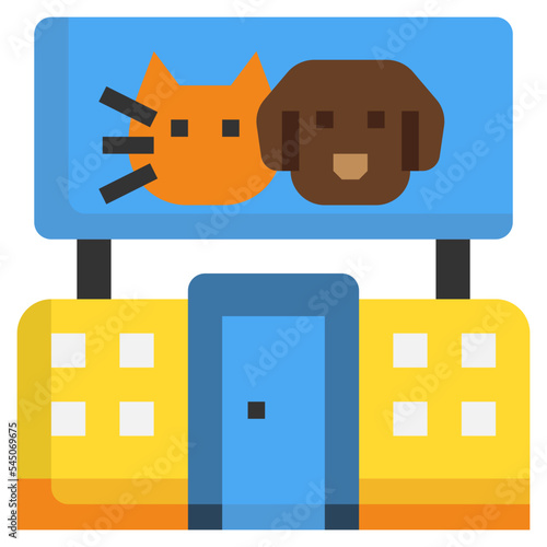 daycare center flat icon,linear,outline,graphic,illustration