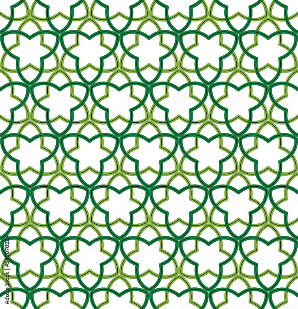 Islamic Ornament Geometry Pattern Decoration Arabic Mandala Vector
