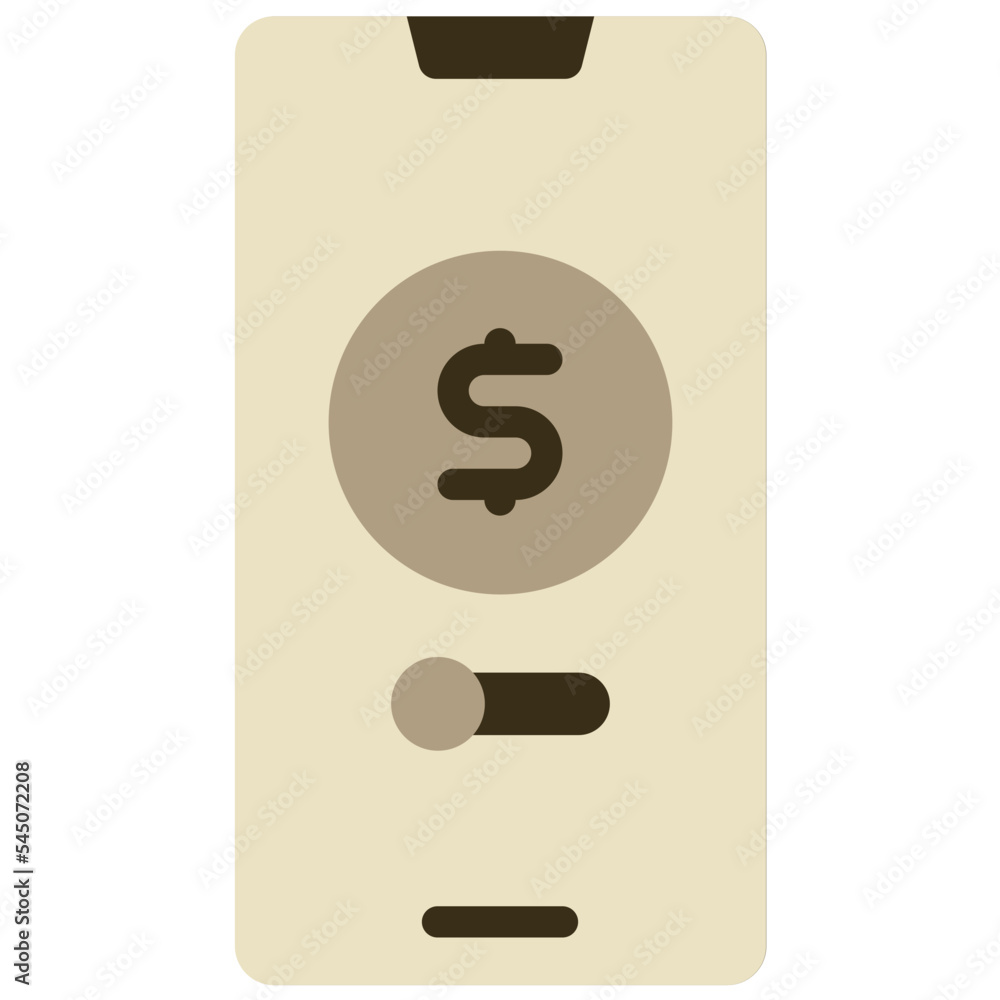 Online payment flat icon Online payment flat icon