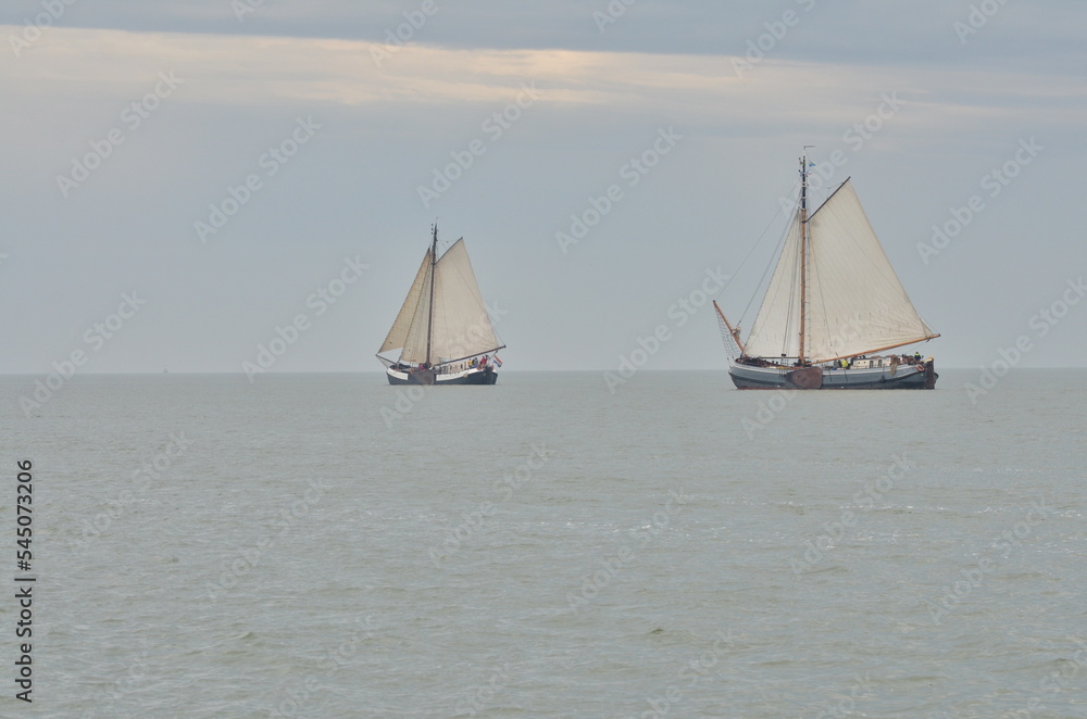 Sailingboats o boat yacht horizon Ocean flat water