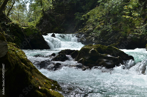  Vintgar Klamm Slowenien Water River wild Rocks