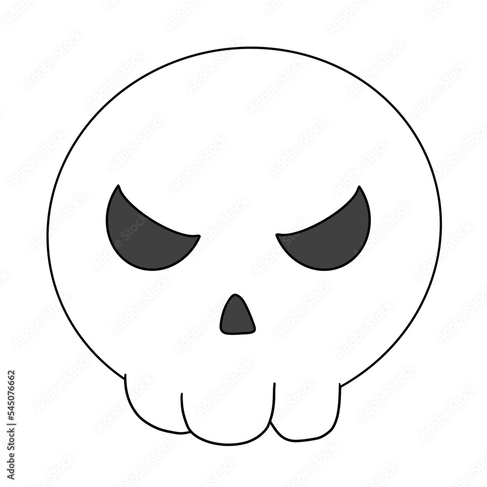 skull illustration