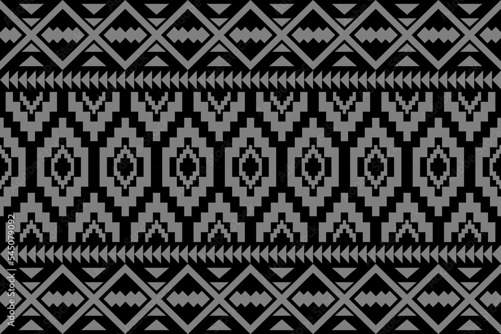 Sarong pattern design from geometric shapes. Sarong pattern design from geometric shapes.