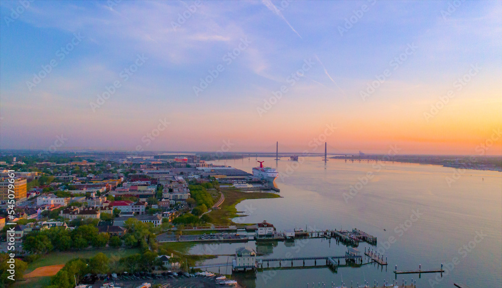 Obraz premium Sunrise Charleston, SC