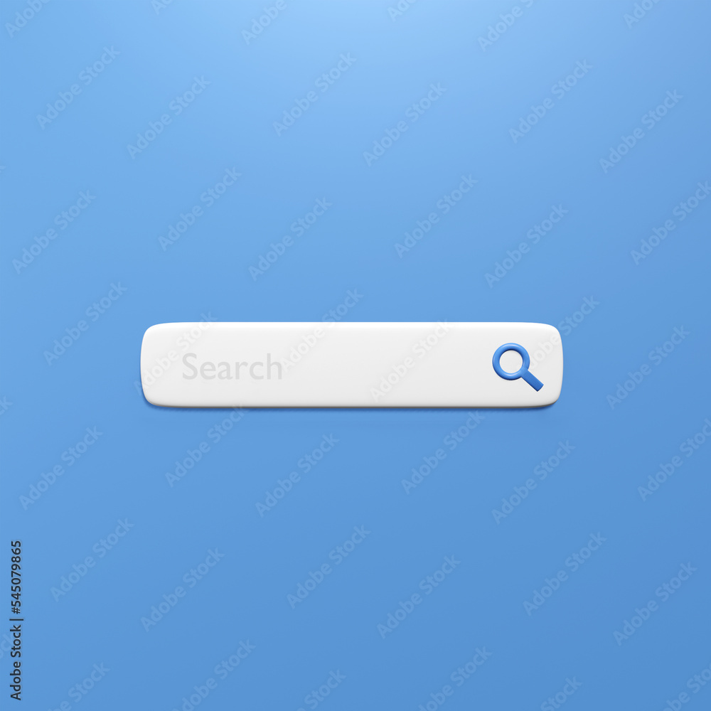 search form isolated background in 3d rendering design. search form isolated background in 3d rendering design.