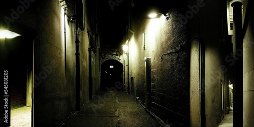Dark alley