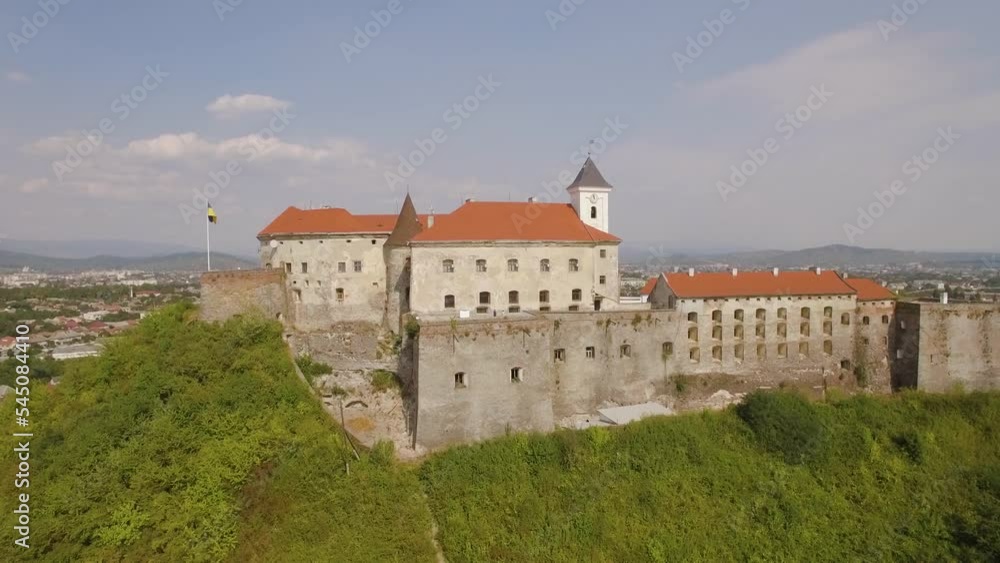 Mukachevo Castle is a historic castle in the city of Mukacheve. Western Ukraine Mukachevo Castle is a historic castle in the city of Mukacheve. Western Ukraine