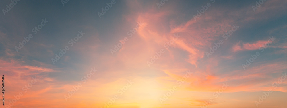 beautiful sunrise with colorful clouds in sky beautiful sunrise with colorful clouds in sky