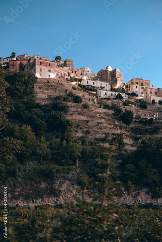 raito, amalfi coastal village on the sea