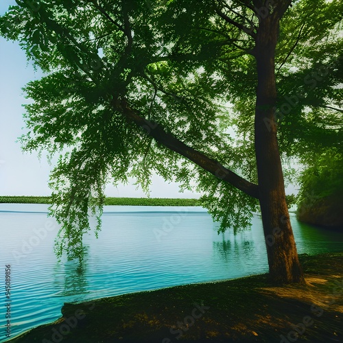 Green Leafed Tree Beside Body of Water during Daytime