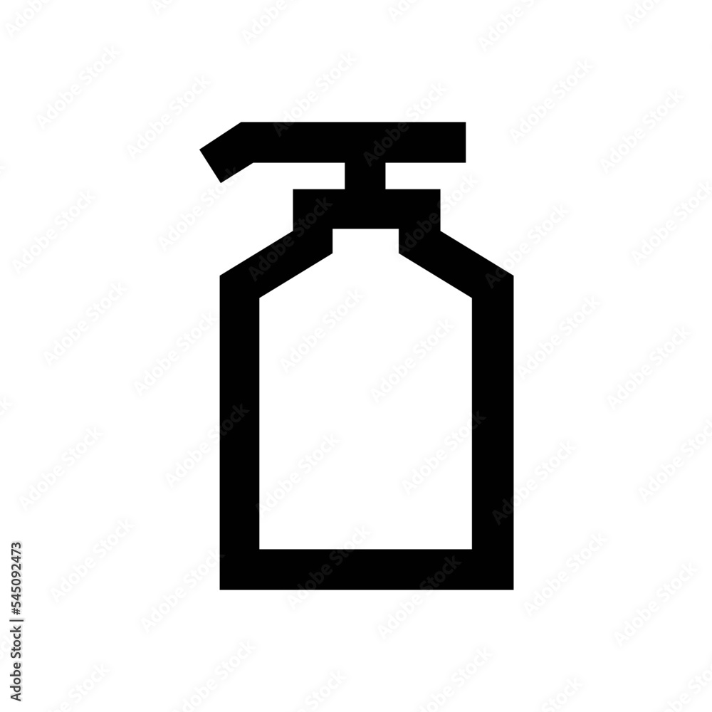Soap Dispenser Vector Icon Soap Dispenser Vector Icon