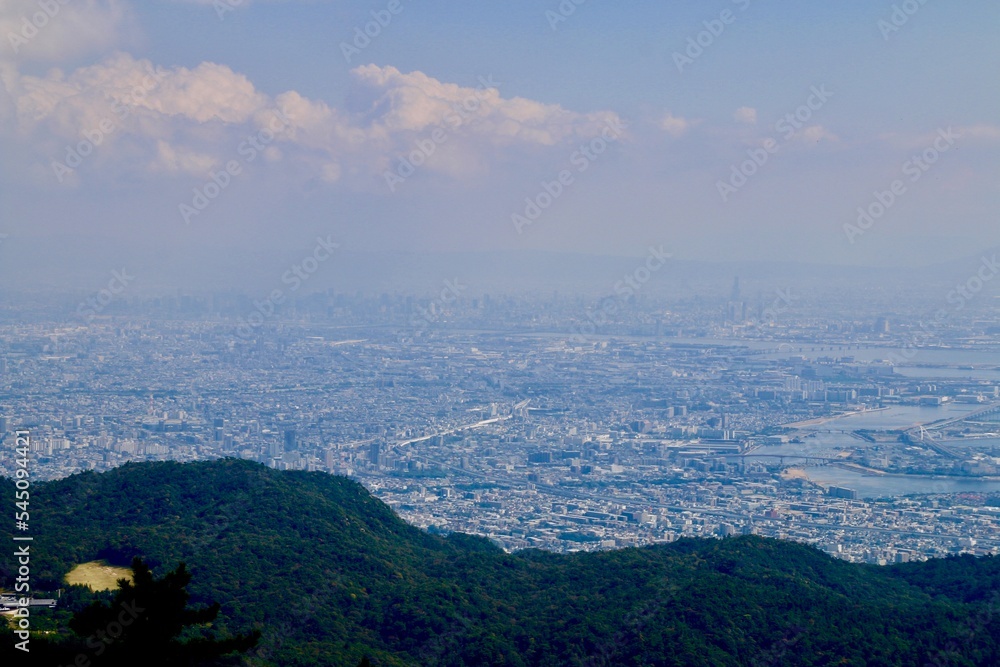 六甲山からの眺望（兵庫県・神戸市）