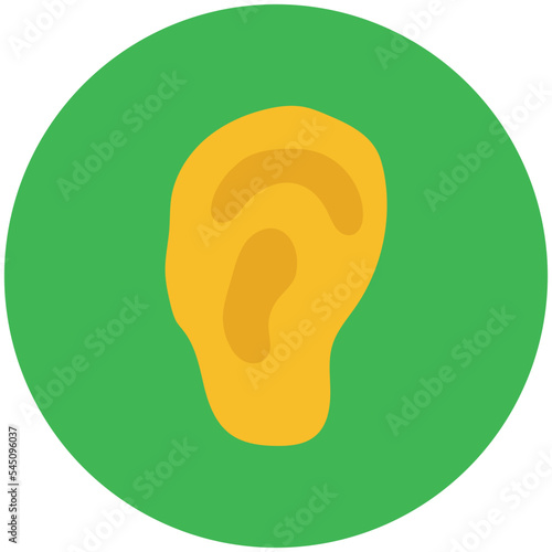 Ear Vector Illustration
