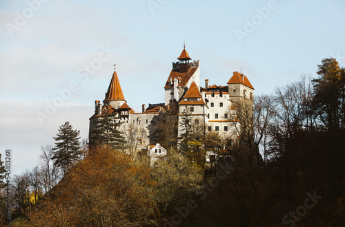 Bran Castle in Transylvania  one of the most famous medieval castles in the world. Bram Stoker used the fortress for the novel Dracula and Bran Castle as his residence.