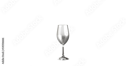 empty wine glass
