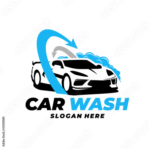 Car wash logo template