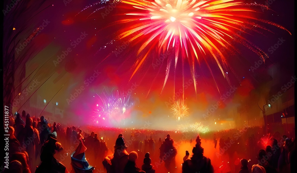 Firework New Year Firework New Year