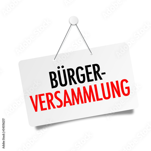 Bürgerversammlung