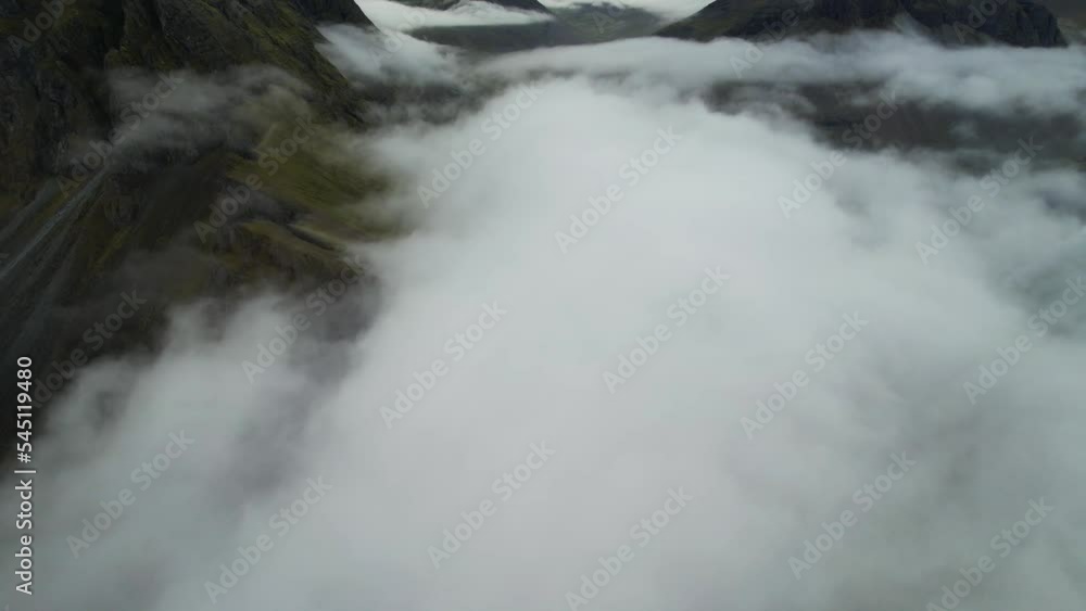 Aerial view of Vestrahorn mountain, Eastern, Iceland. Aerial view of Vestrahorn mountain, Eastern, Iceland.