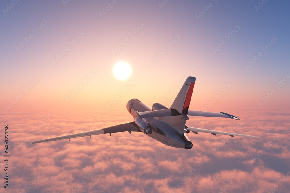 Fototapeta premium Passenger plane