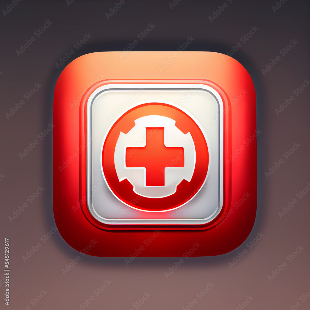 Fototapeta premium first aid icon